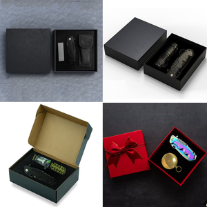 Couteau de poche pliable de haute qualité OEM personnalisé en aluminium noir avec lame en acier inoxydable pour la chasse, le camping, la survie et l'EDC - Product Image 6