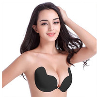 Venta al por mayor de sujetador invisible Copa mango sin tirantes cierre frontal de cuentas diseño fino push-up para accesorios de elevación mejorados-pétalos de pecho