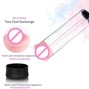 Pompe à pénis rechargeable USB en silicone, étanche IPX6, pour l'agrandissement et l'entraînement, sensation de toucher réel, écologique, sans effets secondaires - Product Image 5