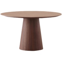 Ensemble de table à manger ronde en bois massif de style nordique moderne, table basse de conférence créative pour la salle à manger à domicile
