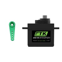 Servomoteur numérique métallique PTK 8482 MG-D 16g pour modèles réduits d'avions télécommandés, direction d'aile fixe, pièces d'avion RC HS82MG pour garçons