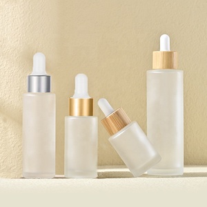 Tùy chỉnh 10ml 15ml 30ml 40ml 50ml 60ml 80ml <span class=keywords><strong>100ml</strong></span> 120ml xi lanh Frosted dầu thủy tinh nhỏ giọt chai vàng <span class=keywords><strong>dropper</strong></span> chai (gdc04) - Product Image 2