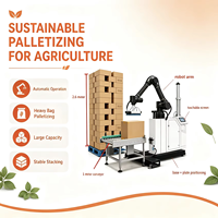 Bras robotisé collaboratif pour la palettisation automatique de boîtes en carton, machine d'emballage et de superposition continue de cartons