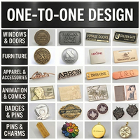 Plaques nominatives en alliage de zinc, gaufrées 3D, lavables, rectangulaires, en rouleau, étiquettes personnalisées en métal avec logo pour vêtements, sacs, chaussures