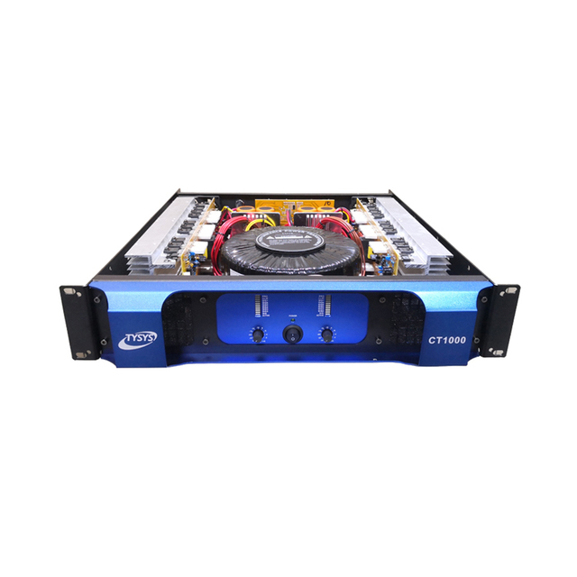 Popular 2 Channel Transformer 1000W Bass Power Amplifier