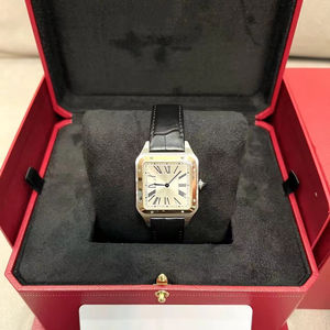 Orologio Meccanico di Lusso da Uomo in Acciaio Inossidabile, Cinturino in Vera Pelle, Campione Personalizzato, Orologio Quadrato con Numeri Arabi Personalizzati - Product Image 4