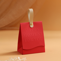 Nouvelle boîte cadeau de style élégant pour mariage, sac à bonbons spécial pour célébration de mariage, boîte d'emballage vide pour bonbons de mariage