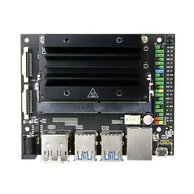 JETSON NANO HMI PLC Entwicklungsbrett 4 GB Core Module Kits Sätze KI Künstliche Intelligenz ROS Master Control für JETSON KI Test