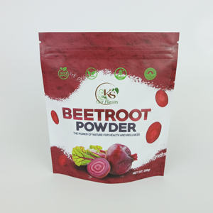 Sachet à fermeture éclair pour la poudre de fruits et légumes en aluminium à impression numérique - Product Image 2