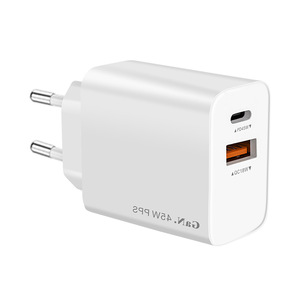 Cargador GaN estándar europeo de 45W compatible con Samsung S22, S21, S20, Note 10 y adaptador de carga AC para Apple iPhone 16. - Product Image 1