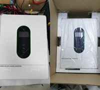 Inverter Surya Hibrida AS Berkualitas Tinggi 10KW 12KW Fungsi Paralel 120v 240v 48V Inverter Baterai untuk Jamaika