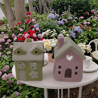 Sculpture en céramique faite à la main, écologique, design moderne pour la maison, décoration de mariage, ornement de bureau, décoration de jardin, balcon