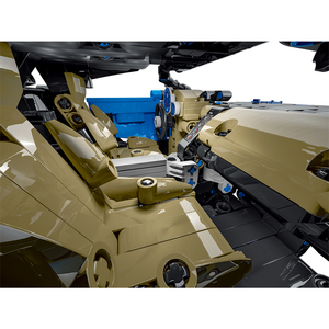 Giocattolo educativo blu Super <span class=keywords><strong>Bugatti</strong></span> Building Block auto da corsa per bambini - Product Image 4