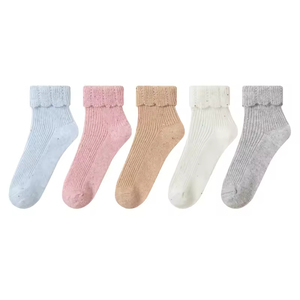 Custom Logo Wool <b>Socks</b> Wholesale Women Wool <b>Socks</b> Merino Wool Cable Knit <b>Sock</b> Women Wool Crew <b>Socks</b> - Product Image 6
