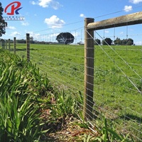 Clôture agricole en treillis métallique à nœuds fixes de haute qualité pour bétail, clôture articulée pour chèvres, cerfs, chevaux, moutons