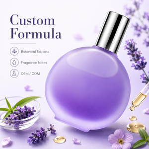 <span class=keywords><strong>Perfume</strong></span> Lavender <span class=keywords><strong>Bloom</strong></span> en Botella Redonda Morada Esmerilada. <span class=keywords><strong>Perfume</strong></span> para Mujer, Mini <span class=keywords><strong>Perfume</strong></span> al por Mayor - Product Image 5