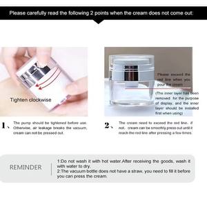 Botella Cosmética de Doble Capa de 15g/50g con Boquilla de Pico de Pato y Tapa de Rosca, Botella de Plástico PP para Crema/Protector Solar/Crema Aislante - Product Image 4