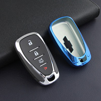 Étui de clé CJ TPU de haute qualité pour Chevrolet Cruze/Trailblazer Nouveaux modèles Design pliable populaire Ajustement précis