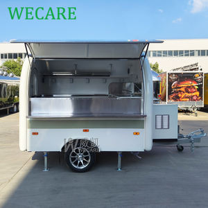 WECARE Carritos Foodtruck extérieur café bar à jus camion de crème glacée chariot à hot-dog Mini cuisine mobile remorques de nourriture entièrement équipées - Product Image 2