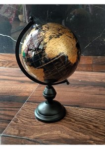 Produit phare : Globe terrestre en papier personnalisé, décoration de maison, cadeau de Noël, globe en bois pour bureau, école, décoration de table - Product Image 3