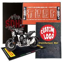 Tapis en caoutchouc souple PVC avec logo OEM Tapis de barre personnalisé à impression complète Tapis de barre à sublimation vierge