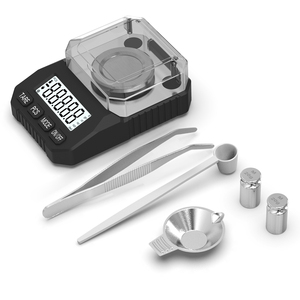 Quy mô miligam Vàng 50g x 0.001g, quy mô mg/bột kỹ thuật số cho đồ trang sức, phòng thí nghiệm tải lại, bao gồm trọng lượng hiệu chuẩn 20g - Product Image 4