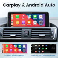 HFmidia 2026 Sistem Linux Baru 8.8 inci Untuk BMW Seri 1 Seri 2 M1 F20 F21 F22 F87 NBT EVO Wireless CarPlay Pemutar Video Mobil Otomatis