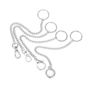 Porte-clés anti-perte robuste avec mousqueton en métal pour ceinture, anti-chute, connecteur de chaîne de portefeuille - Product Image 6