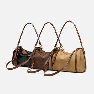 Bolso de Hombro de Alta Calidad 2026, Bolso Boston Retro de Gran Capacidad, Bolso de Mujer de Gamuza - Product Image 3