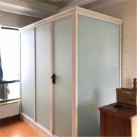 Cabines de douche et toilettes modulaires préfabriquées personnalisées pour la maison et l'hôtel, unités compactes de salle de bain préfabriquée