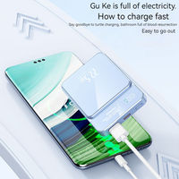 Prix usine Mini chargeur Portable 5000/10000mAh charge sans fil magnétique PD22.5W charge rapide batterie externe sans fil
