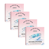 Ice Eye Patch Cool Feeling Gel Eye Mask Meredakan Kelelahan Kompres Dingin untuk Pendinginan Musim Panas