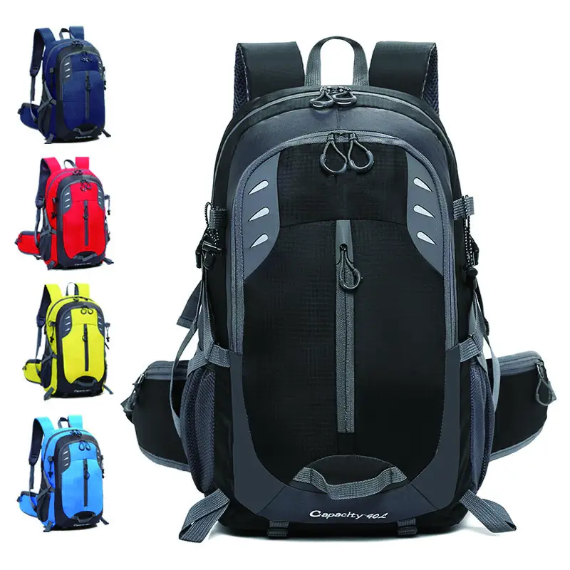 Trend ing benutzer definierte Herren Trekking Mountain Rucksack Tasche Outdoor Camping wasserdichten Reise rucksack