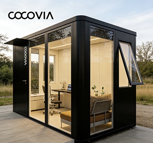 Cocovia - Módulo Prefabricado de Aluminio para Jardín con Diseño Moderno para Uso en Oficinas |   Montaje Sencillo en 2 Horas - Product Image 3