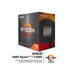 Nieuwe Ryzen 7 R7 5700X 3,4GHz 8-core 16-thread CPU-<span class=keywords><strong>processor</strong></span> 7NM L3=32M Socket AMD AM4 Gaming-<span class=keywords><strong>processor</strong></span> - Product Image 2