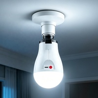 Ampoules LED à induction sonore DOB 20W/30W avec capteur de mouvement intelligent