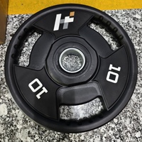 Disques de musculation en fonte à revêtement antidérapant en forme d'éventail pour l'entraînement de force et l'haltérophilie, équipement de gym à domicile