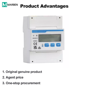 Medidor de Energía Inteligente <span class=keywords><strong>DTSU666</strong></span> Trifásico RS485 Modbus para Sistemas de Energía Industrial, Medidor kWh para Riel DIN (Precisión de 0.5% + 2) 3 - Product Image 2
