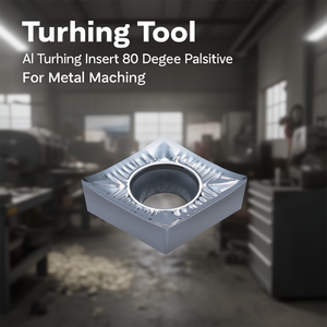 CcgT Al Turning Insert 80 Degree Positive For Metal <b>Machining</b> - Product Image 3