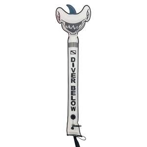 <span class=keywords><strong>Bouée</strong></span> de signalisation de plongée de sauvetage modèle <span class=keywords><strong>Requin</strong></span> Marteau SMB-201L, triple usage à extrémité ouverte, trompe d'éléphant, multicolore, pour utilisation en haute mer - Product Image 5