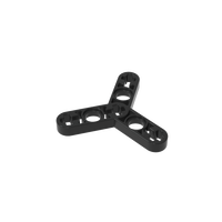 Gobricks GDS-1045 Pièces de blocs de construction en plastique ABS à l'échelle 1:8 44374 Poutre rotative à 3 lames fines