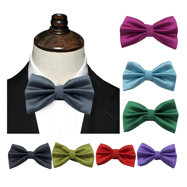 Nice design good quality how to tie a bow tie for men black tie wedding