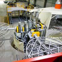 Machine de rotomoulage Benfan pour la fabrication de plastique, machine carrousel, certification CE, construction en acier doux, 380V, économie d'énergie, haute performance