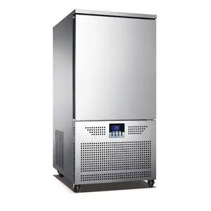 PLC control Powerful 30 trays blast freezer vertical blast freezer mini blast freezer