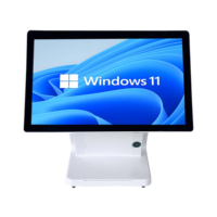 Système de caisse enregistreuse tactile avec Windows 11 Wi-Fi 6 4 Go de RAM 256 Go de SSD - Terminal tout-en-un