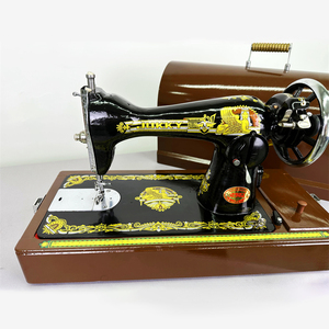 Machine à coudre portable domestique JA1-1JA2-1JA2-2 à bras long avec pied entraîneur, bon prix, pour usage domestique - Product Image 3