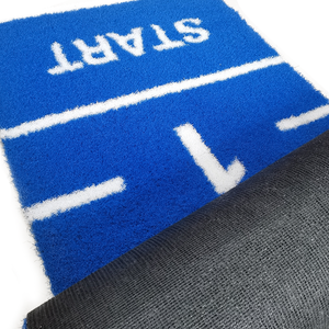 Thảm cỏ nhân tạo cao cấp, bền, mật độ cao, họa tiết tùy chỉnh, kích thước 40mm, dùng trang trí - Product Image 5