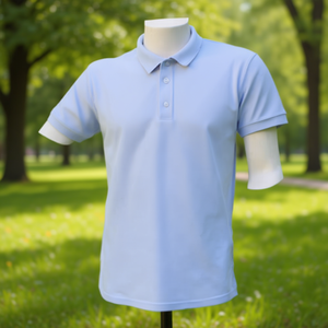 Polo de Manga Corta para Hombre, de Algodón, Tejido de Punto, Estampado Sólido, Informal, para Verano, para Tenis, Talla XL - Product Image 2