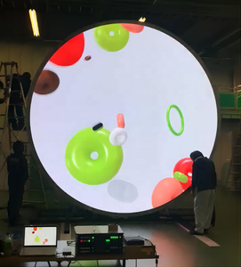 M-SHINE P3 đường kính 260 mét pantalla LED trong nhà ngoài trời Vòng Màn hình Led vòng tròn hiển thị video kỹ thuật số tường thông tư màn hình <span class=keywords><strong>TV</strong></span> - Product Image 1