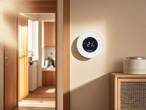 Thermostat wifi intelligent en forme de nid pour système de chauffage par le sol fonctionnant avec Alexa et google home - Product Image 5